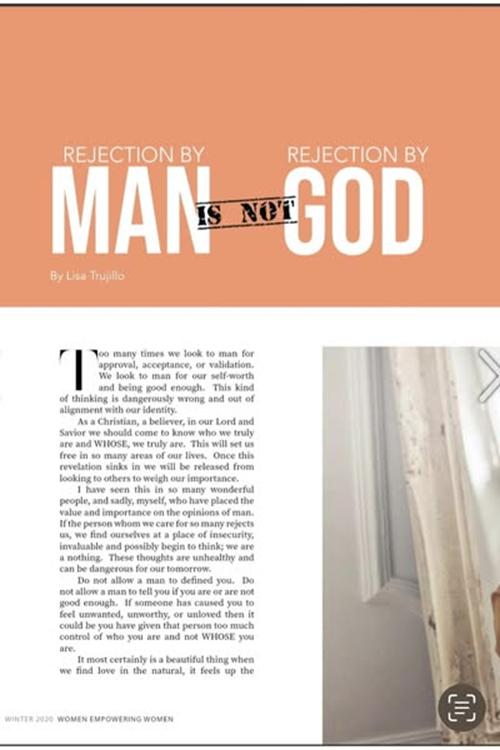 Rejection by Man is Not Rejection by God - Page 1