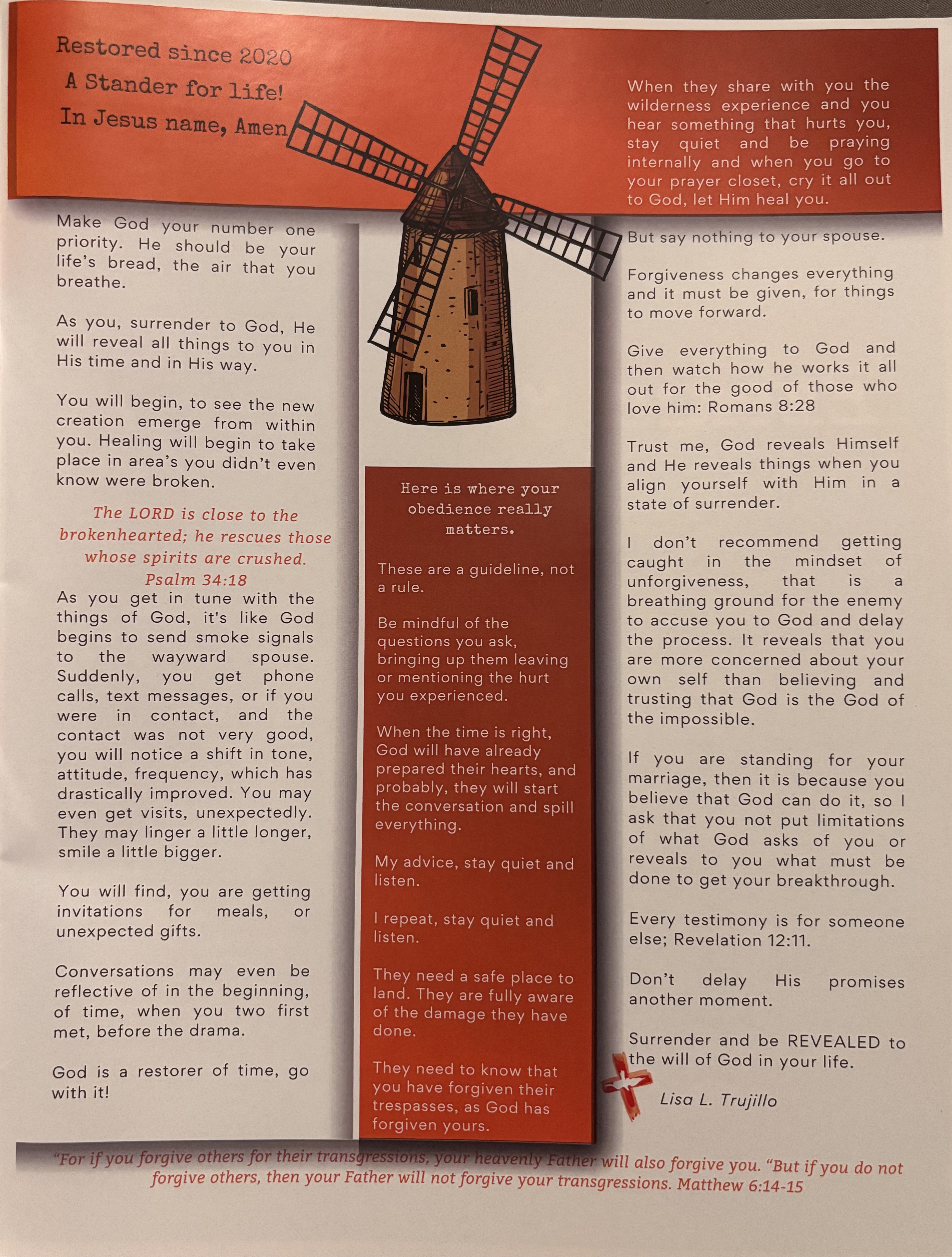 Coming to a Place of Full Surrender - Page 2